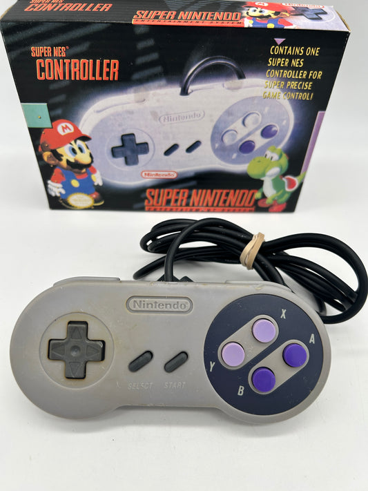 SUPER NiNTENDO [SNES] CONTROLLER | MODEL SNS-102 JUNiOR CONTROLLER