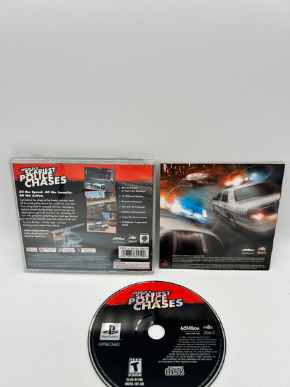 SONY PLAYSTATION [PS1] | WORLDS SCARIEST POLICE CHASES