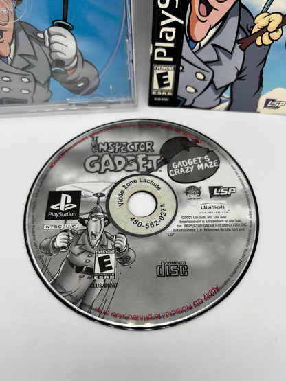 SONY PLAYSTATiON [PS1] | iNSPECTOR GADGET GADGETS CRAZY MAZE