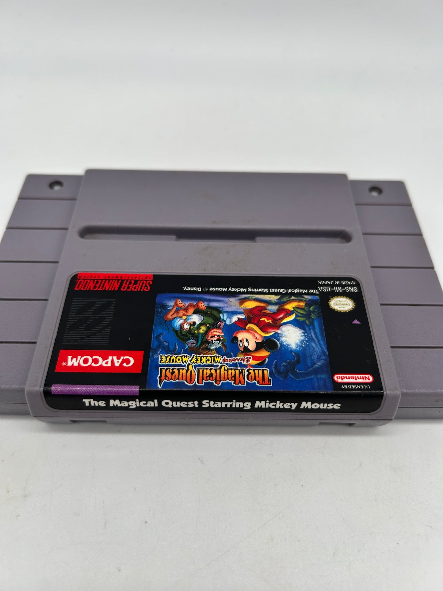 SUPER NiNTENDO [SNES] | THE MAGiCAL QUEST STARRiNG MiCKEY MOUSE