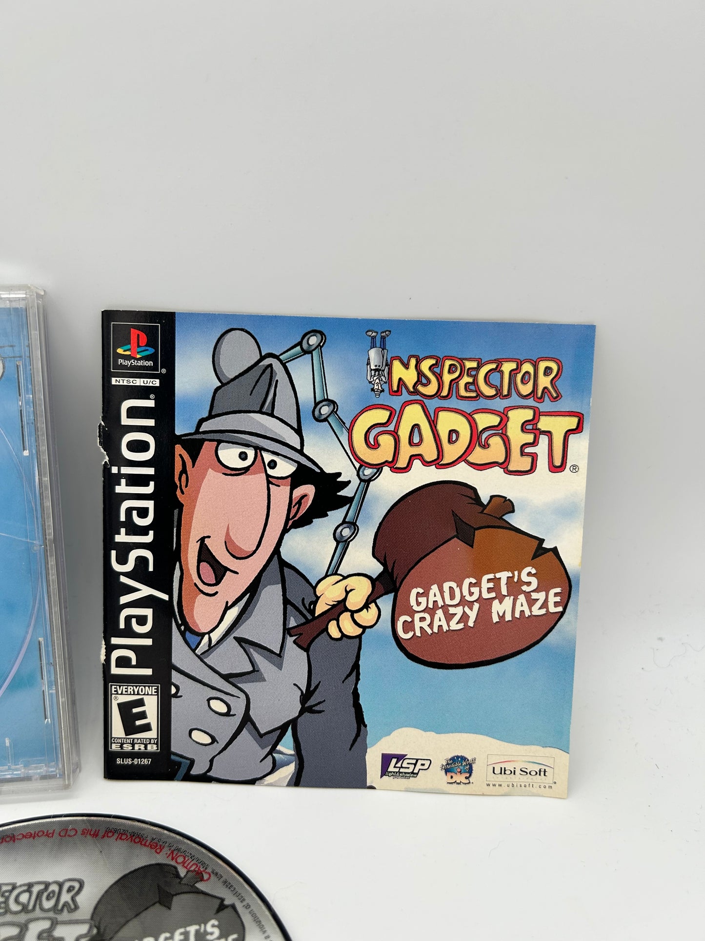 SONY PLAYSTATiON [PS1] | iNSPECTOR GADGET GADGETS CRAZY MAZE