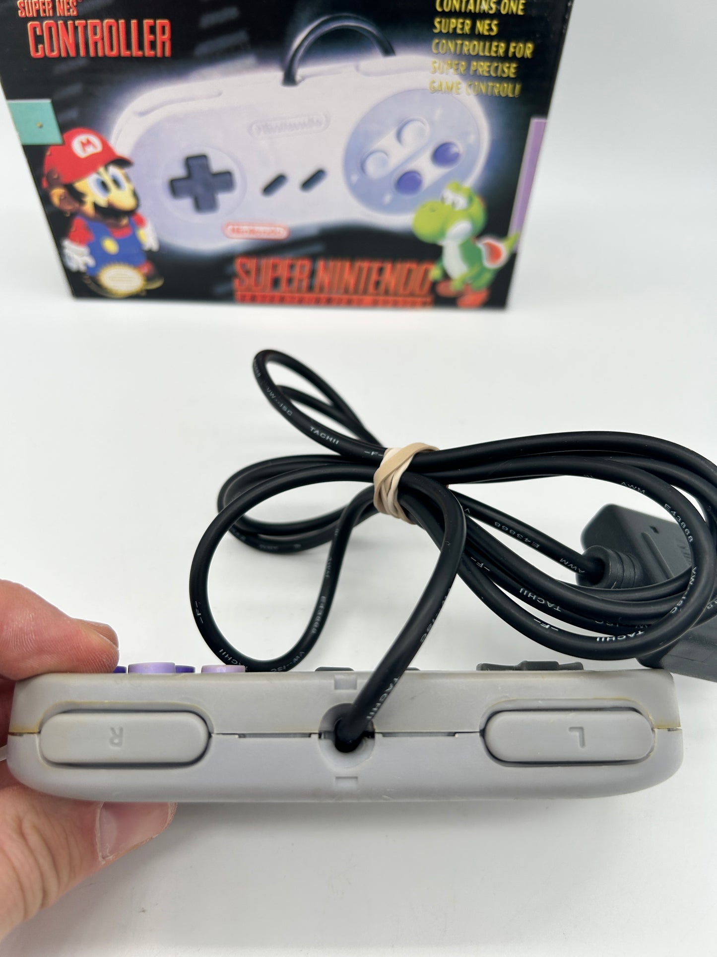 SUPER NiNTENDO [SNES] MANETTE | MODEL SNS-102 JUNiOR CONTROLLER