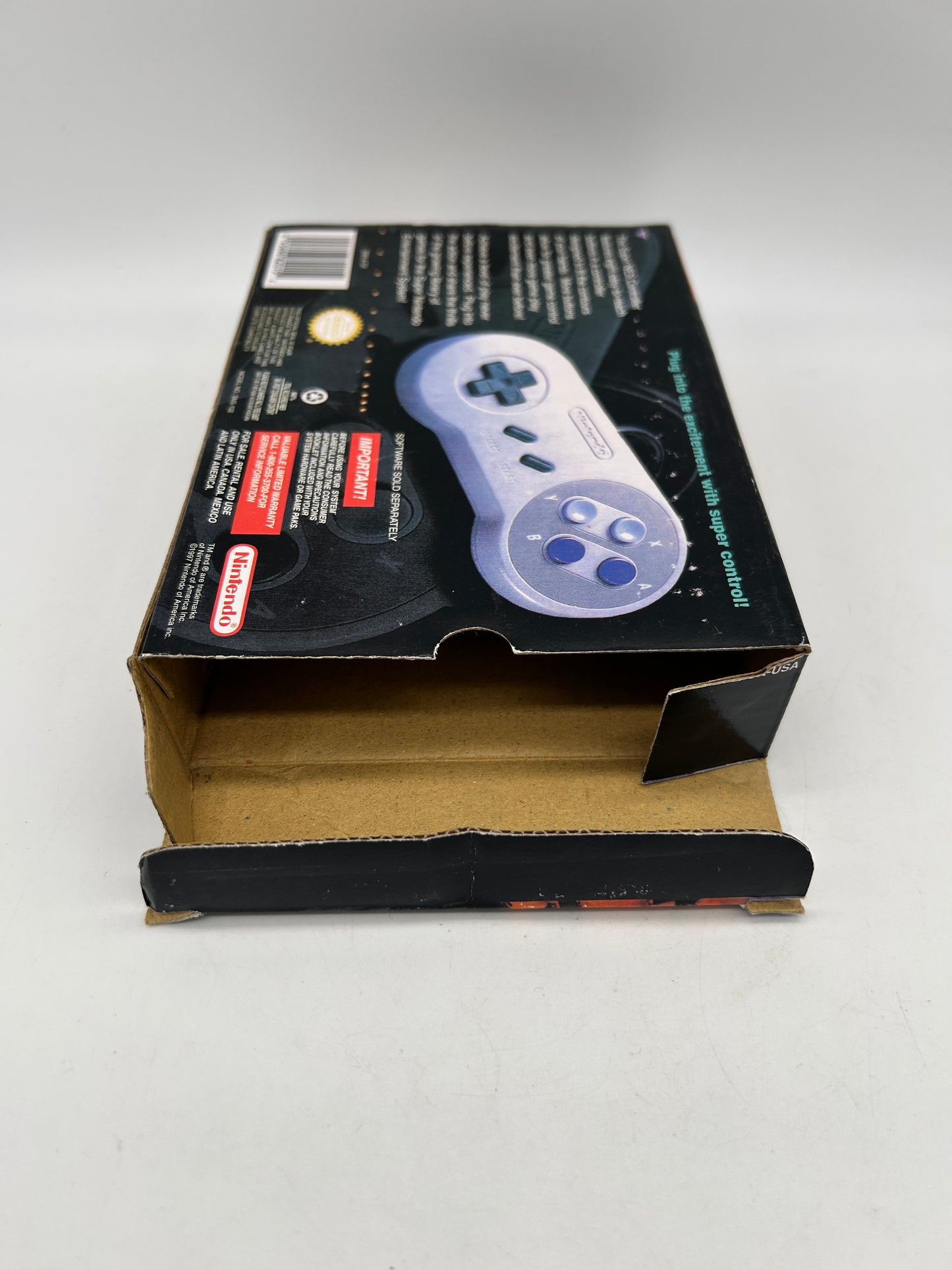 SUPER NiNTENDO [SNES] MANETTE | MODEL SNS-102 JUNiOR CONTROLLER