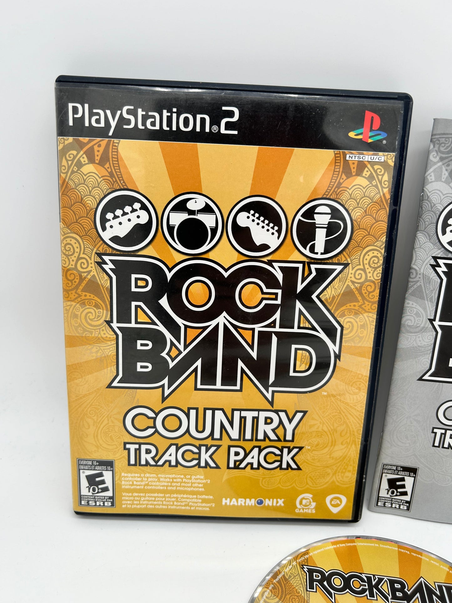 SONY PLAYSTATiON 2 [PS2] | ROCK BAND COUNTRY TRACK PACK