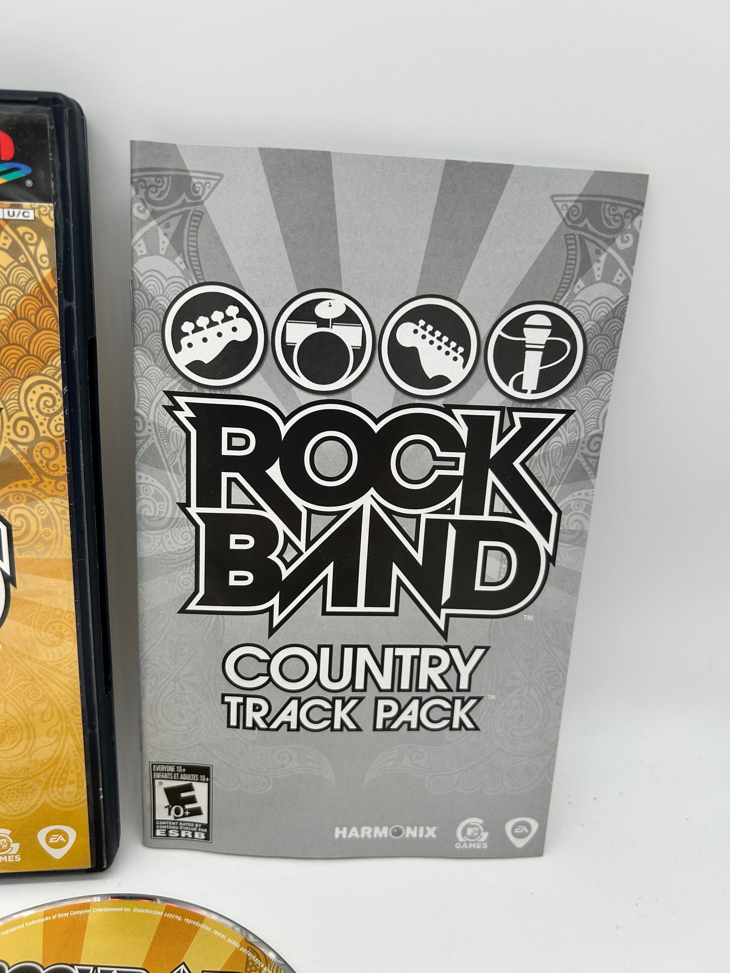 SONY PLAYSTATiON 2 [PS2] | ROCK BAND COUNTRY TRACK PACK