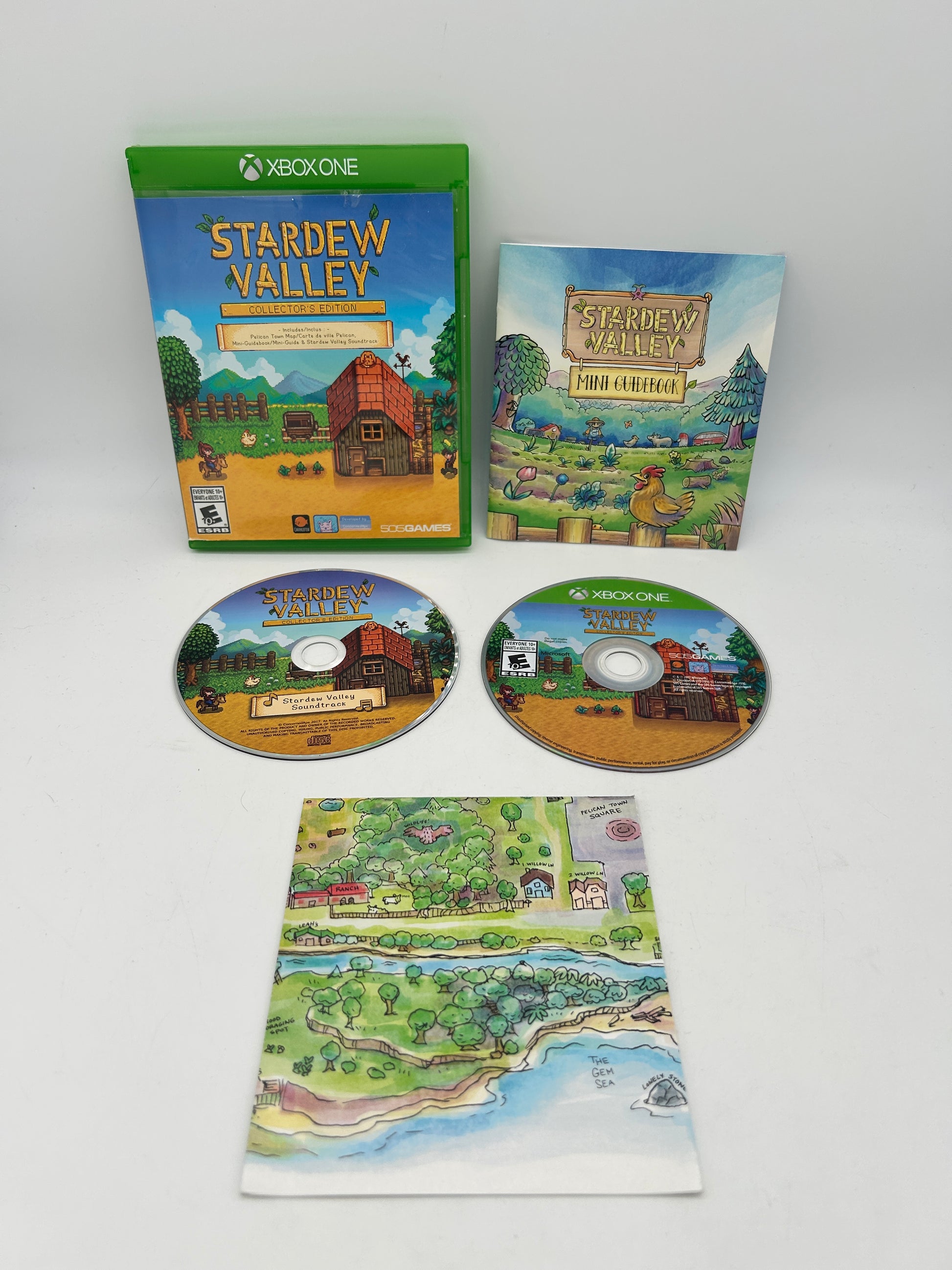 PiXEL-RETRO.COM : MICROSOFT XBOX ONE COMPLETE CIB BOX MANUAL GAME NTSC STARDEW VALLEY COLLECTOR'S EDITION