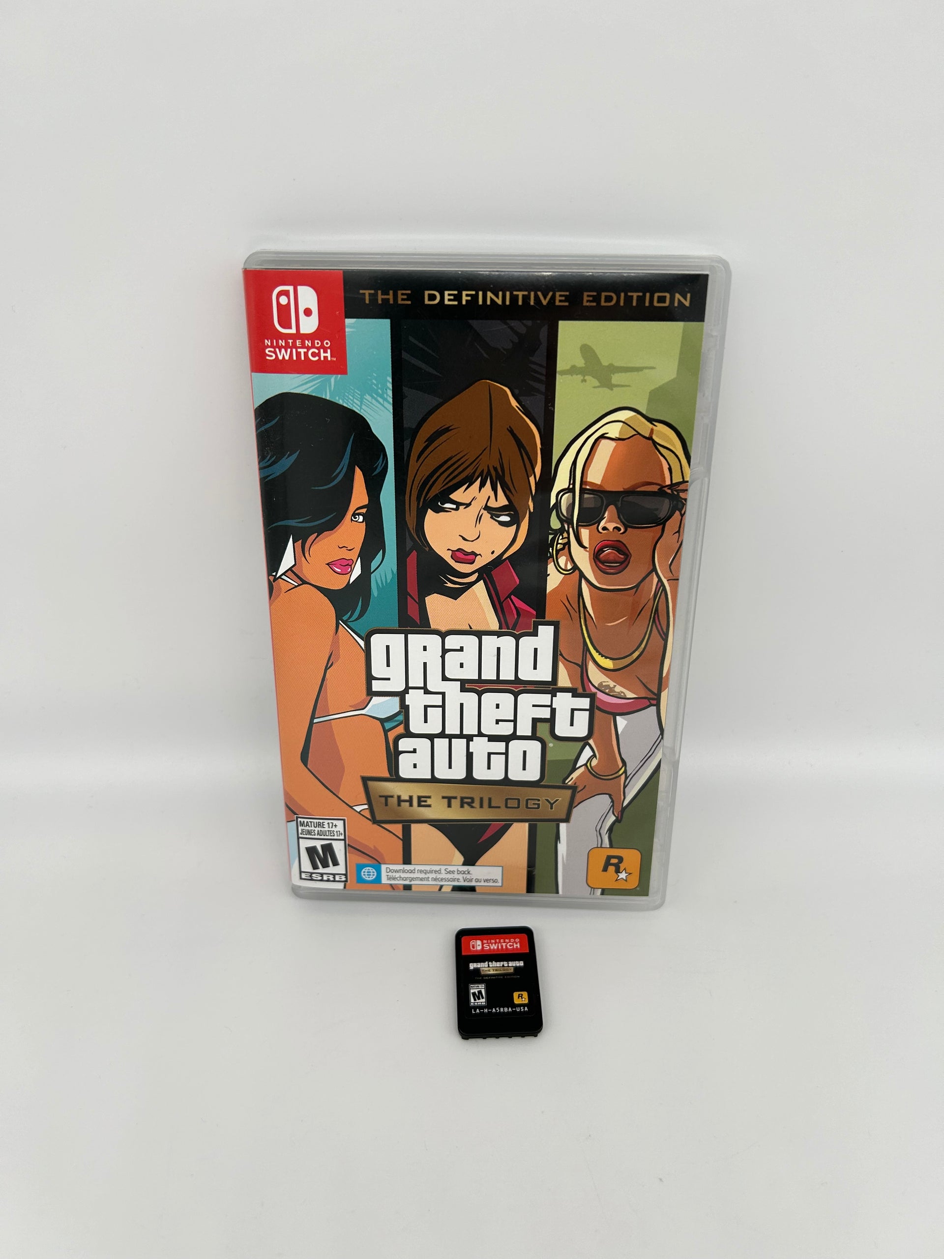 Grand Theft Auto: The Trilogy The Definitive Edition (Nintendo Switch) NEW