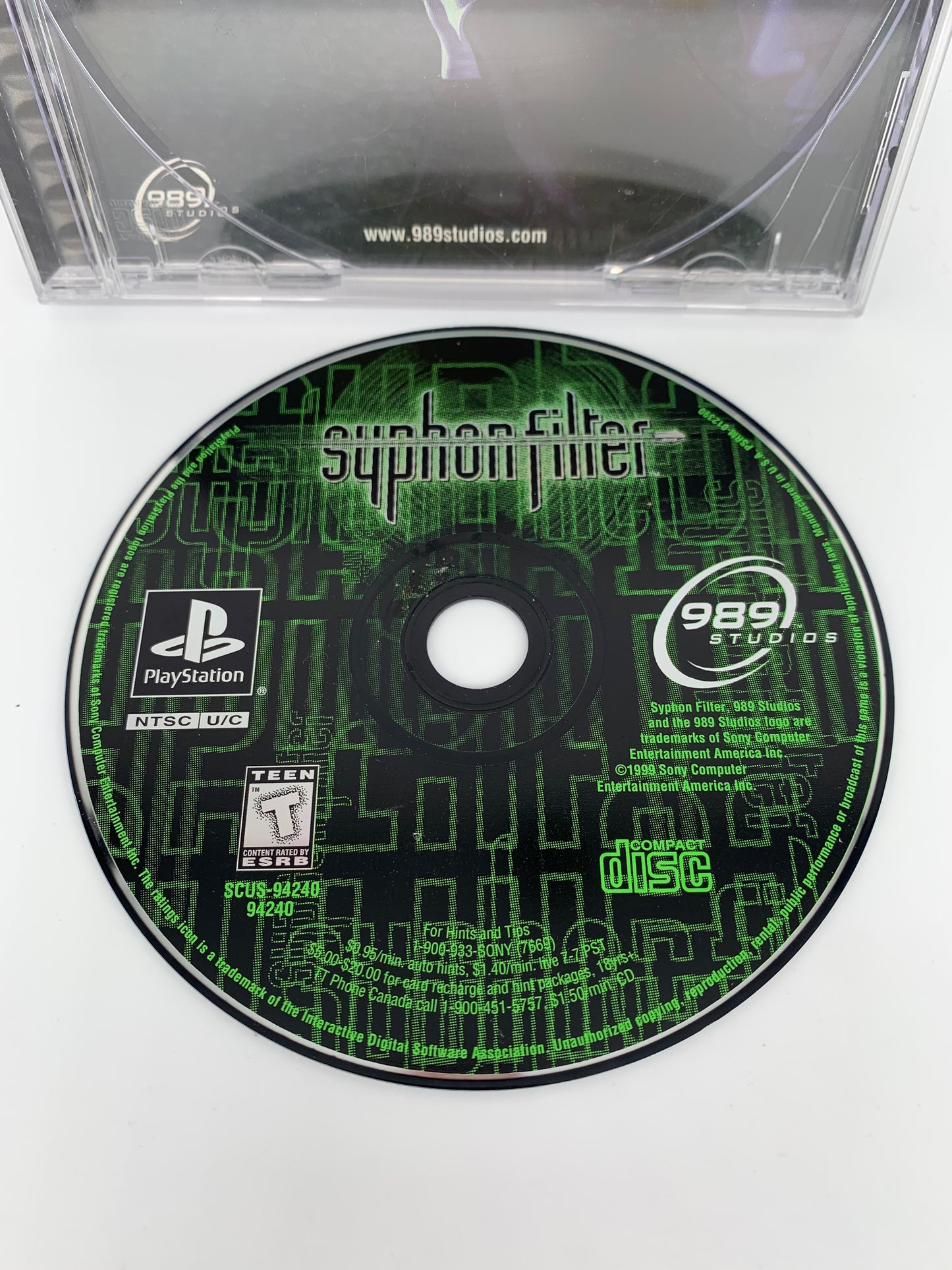 SONY PLAYSTATiON [PS1] | SYPHON FiLTER