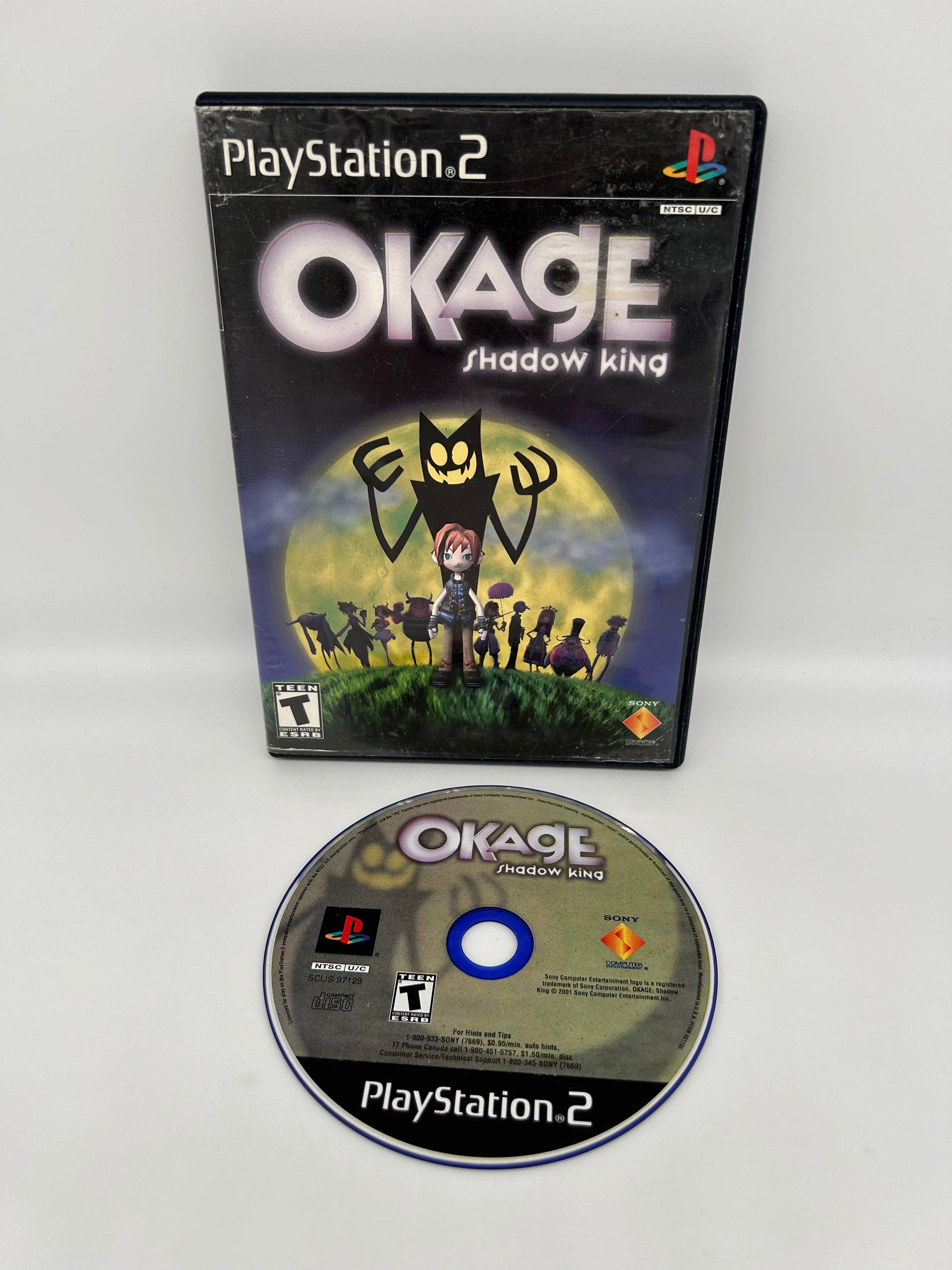 PiXEL-RETRO.COM : SONY PLAYSTATION 2 (PS2) COMPLET CIB BOX MANUAL GAME NTSC OKAGE SHADOW KING