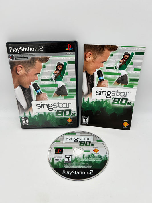 PiXEL-RETRO.COM : SONY PLAYSTATION 2 (PS2) COMPLET CIB BOX MANUAL GAME NTSC SINGSTAR 90