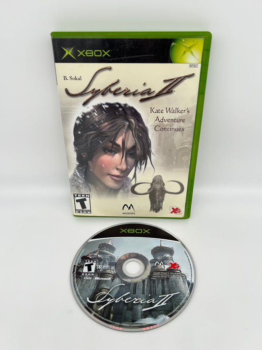 PiXEL-RETRO.COM : MICROSOFT XBOX COMPLETE CIB BOX MANUAL GAME NTSC SYBERIA II 2