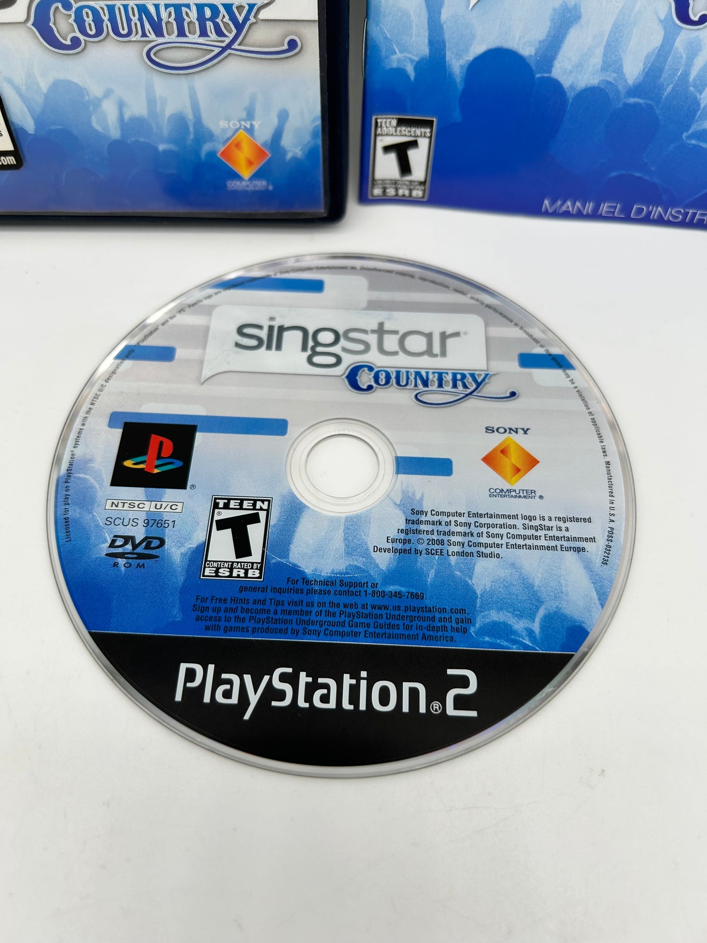 SONY PLAYSTATiON 2 [PS2] | SiNGSTAR COUNTRY