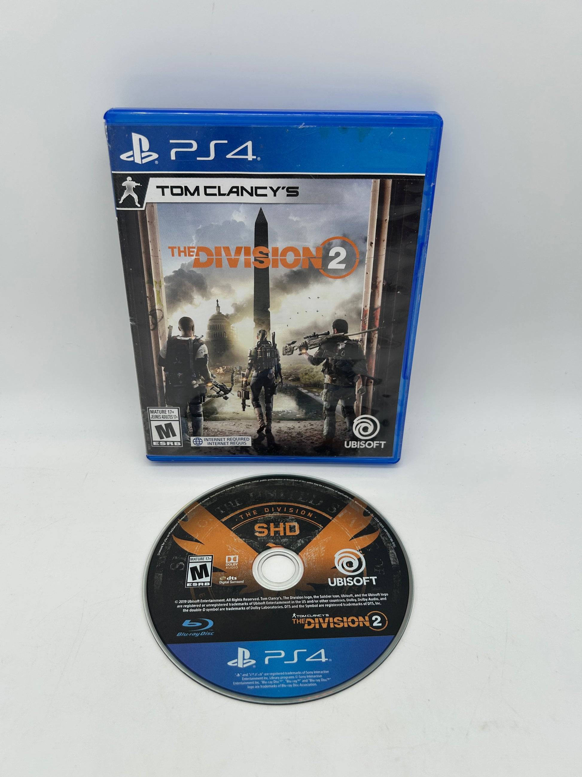 PiXEL-RETRO.COM : SONY PLAYSTATION 4 (PS4) COMPLETE CIB BOX MANUAL GAME NTSC TOM CLANCYS THE DIVISION 2