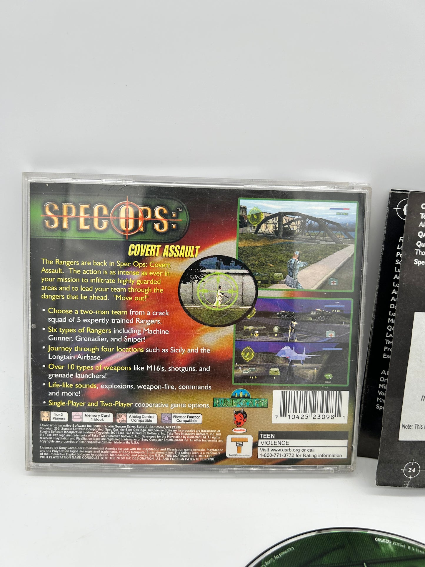 SONY PLAYSTATiON [PS1] | SPEC OPS COVERT ASSAULT