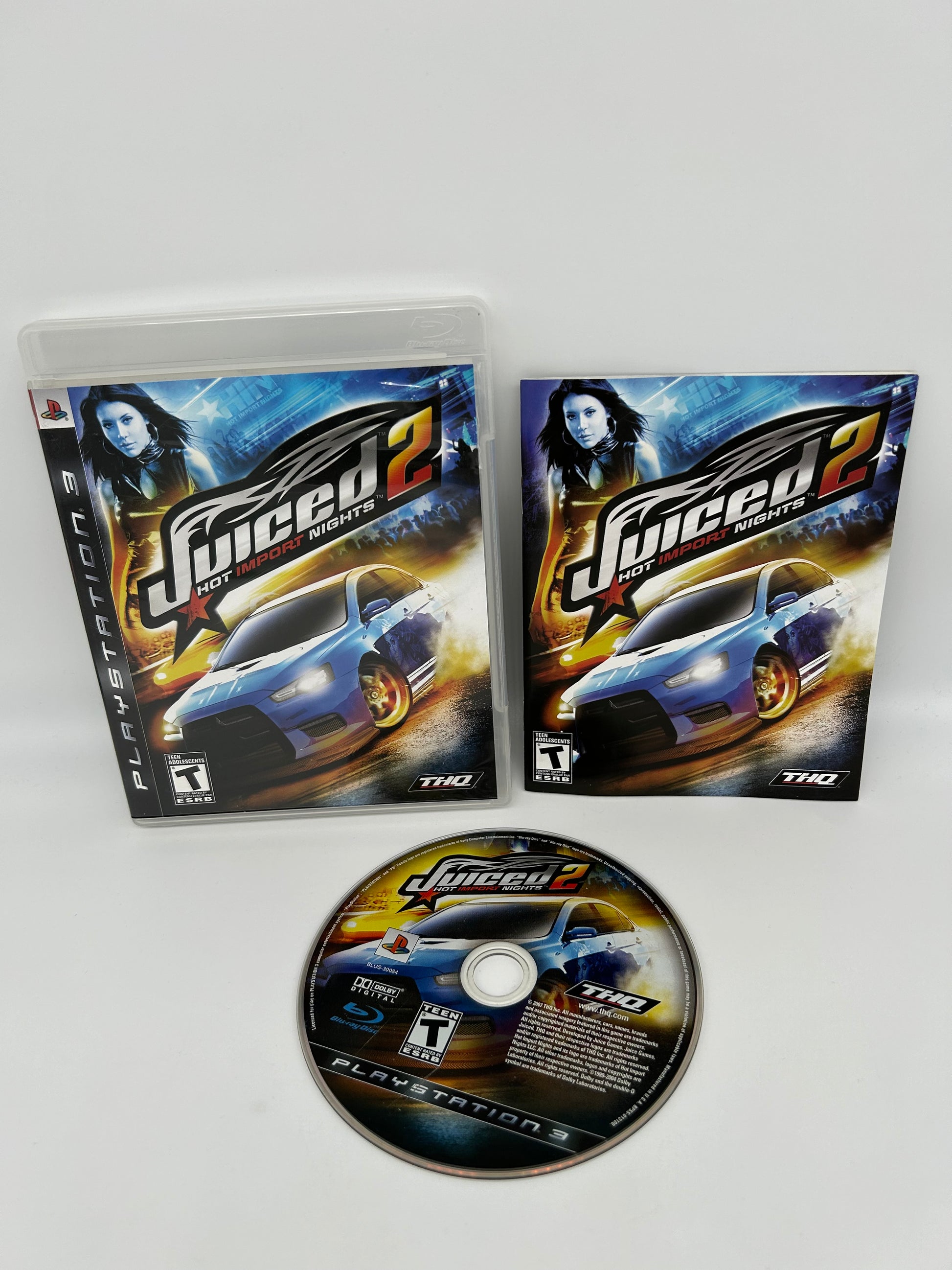PiXEL-RETRO.COM : SONY PLAYSTATION 3 (PS3) COMPLETE IN BOX CIB MANUAL GAME NTSC JUICED 2 HOT IMPORT NIGHTS