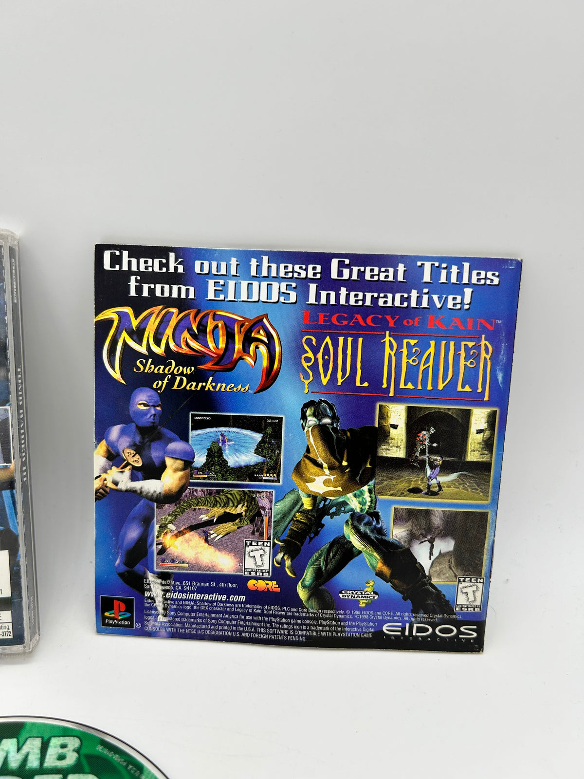 SONY PLAYSTATiON [PS1] | TOMB RAiDER III