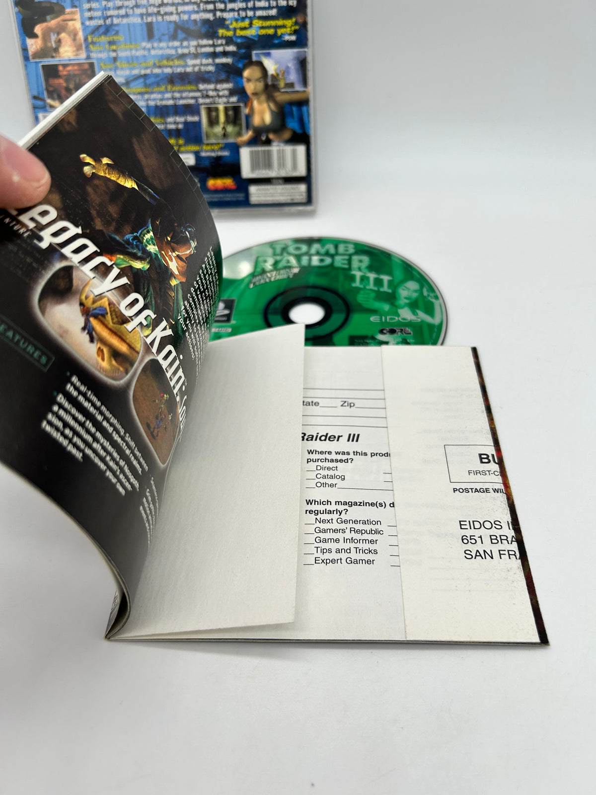 SONY PLAYSTATiON [PS1] | TOMB RAiDER III