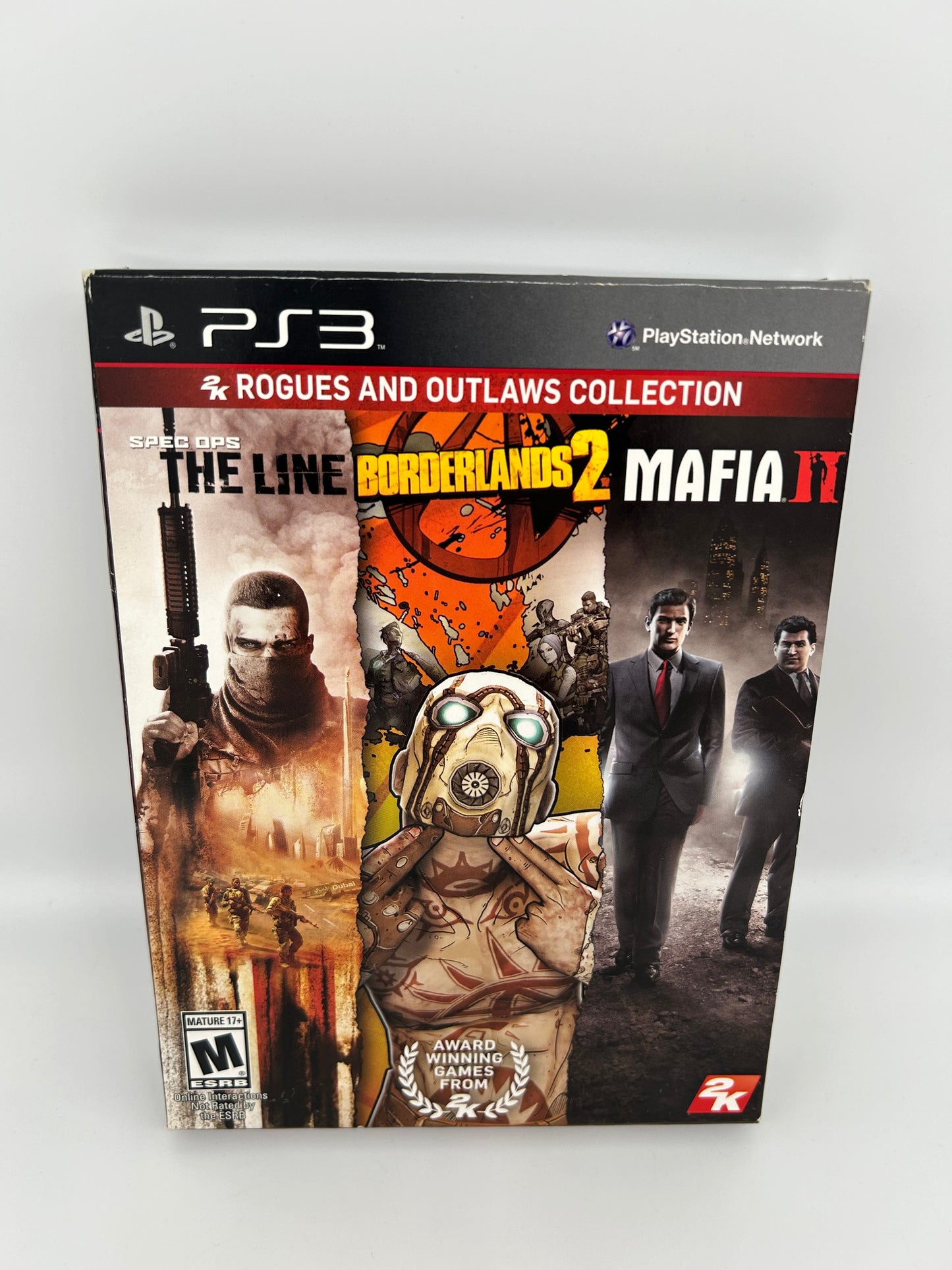SONY PLAYSTATiON 3 [PS3] | SPEC OPS THE LiNE & BORDERLANDS 2 & MAFiA II | ROGUES AND OUTLAWS COLLECTiON