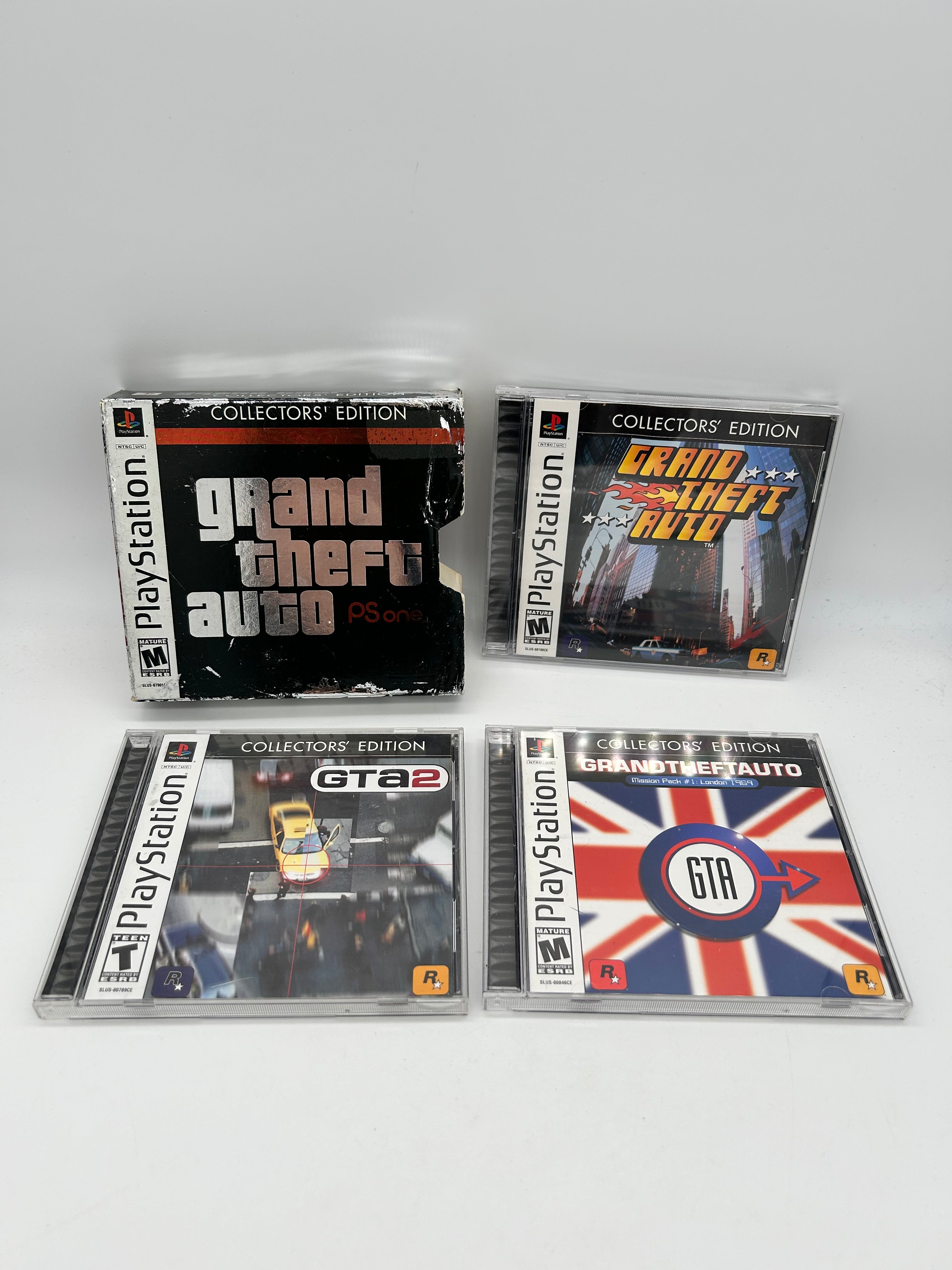 SONY PLAYSTATiON [PS1] | GRAND THEFT AUTO | COLLECTORS EDiTiON