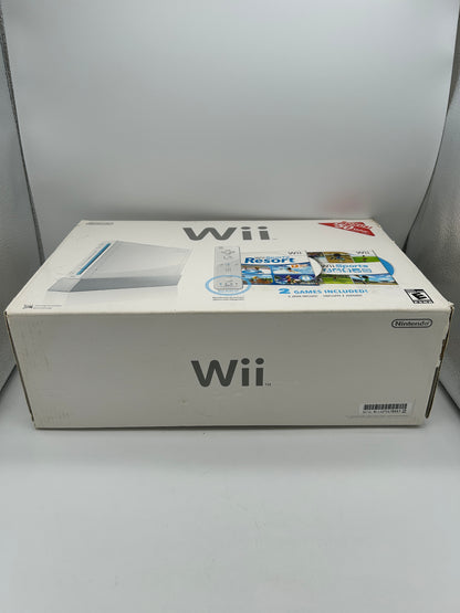 NiNTENDO Wii CONSOLE | MODEL BLANCHE Wii SPORTS RESORT PACK RVL-001 (USA)