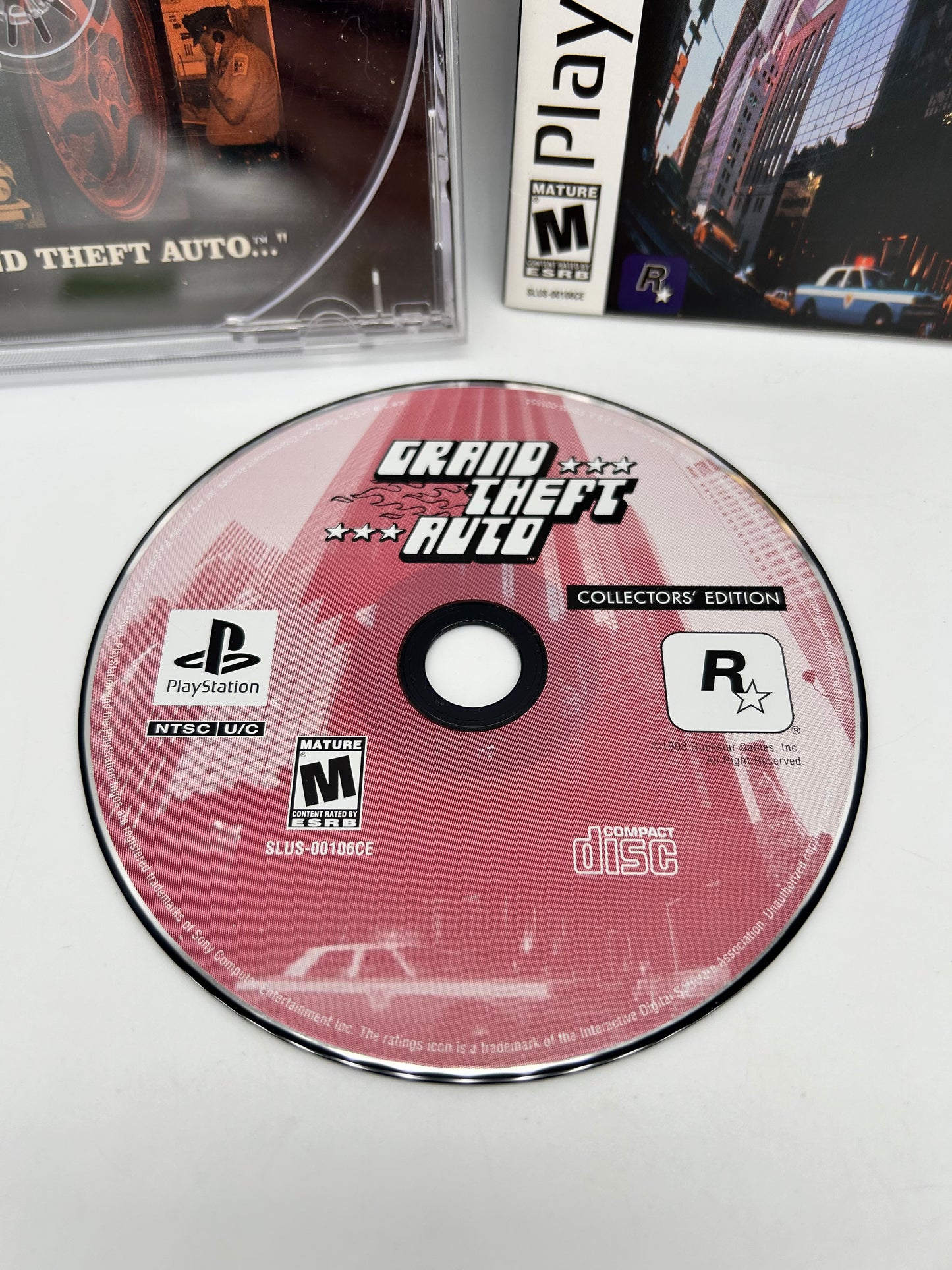 SONY PLAYSTATiON [PS1] | GRAND THEFT AUTO | COLLECTORS EDiTiON