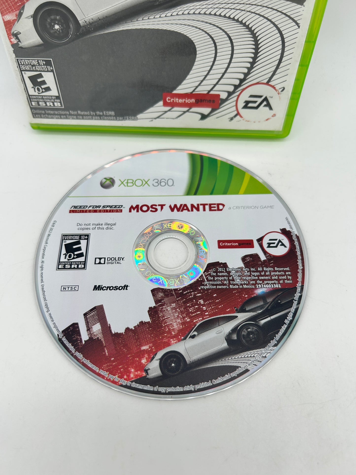 Microsoft XBOX 360 | NEED FOR SPEED MOST WANTED 2012