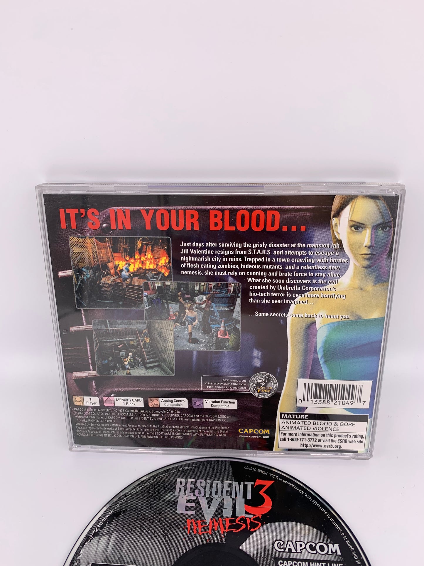 SONY PLAYSTATiON [PS1] | RESiDENT EViL 3 NEMESiS