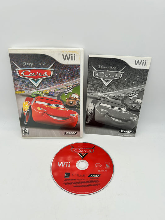 PiXEL-RETRO.COM : NINTENDO WII COMPLET CIB BOX MANUAL GAME NTSC CARS