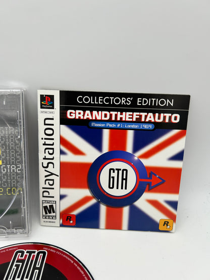 SONY PLAYSTATiON [PS1] | GRAND THEFT AUTO | COLLECTORS EDiTiON