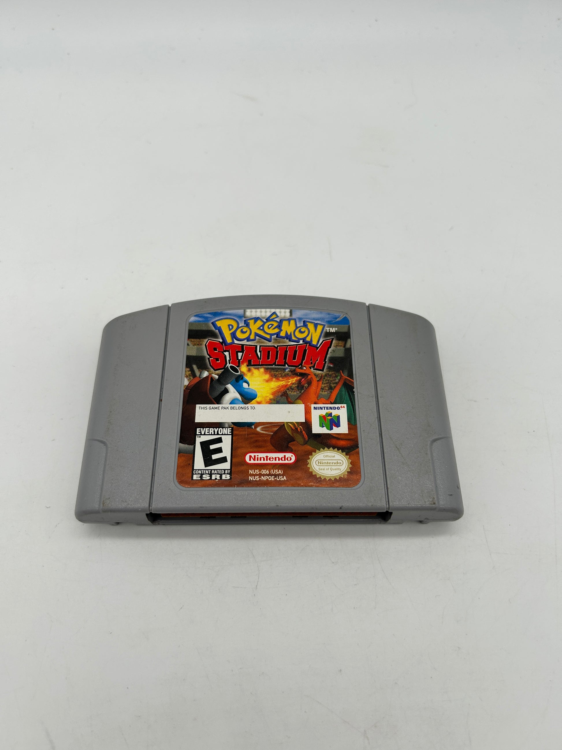 PiXEL-RETRO.COM : NINTENDO 64 (N64) POKEMON STADIUM GAME NTSC