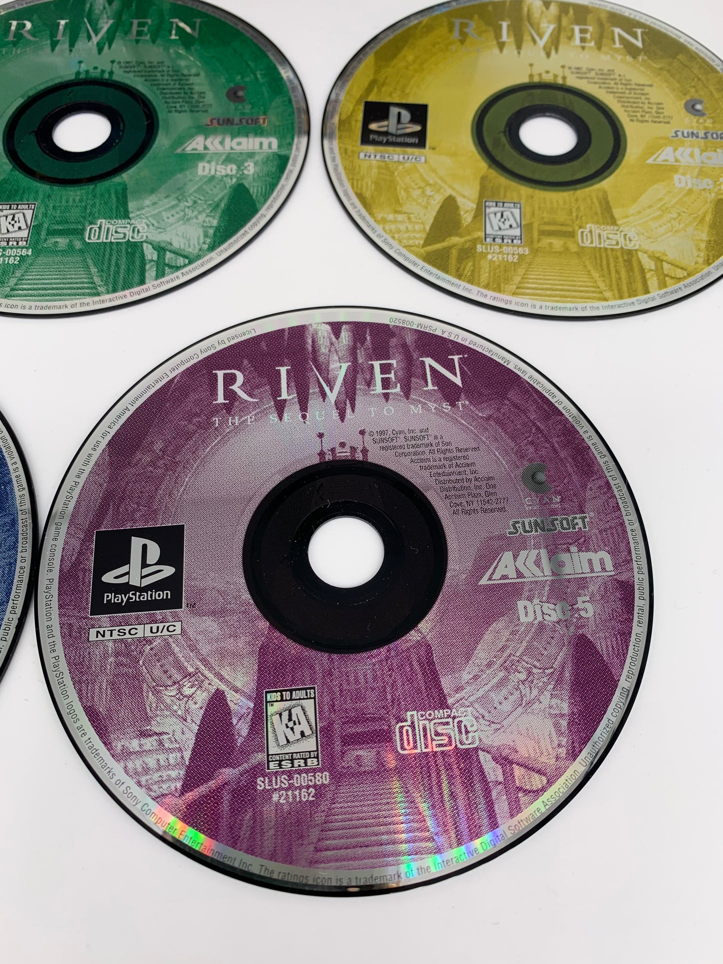 SONY PLAYSTATiON [PS1] | RiVEN THE SEQUEL TO MYST