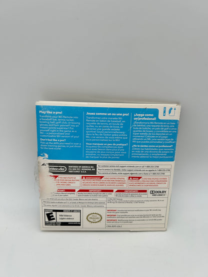 NiNTENDO Wii CONSOLE | MODEL BLANCHE Wii SPORTS RESORT PACK RVL-001 (USA)