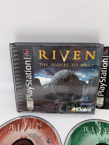 SONY PLAYSTATiON [PS1] | RiVEN THE SEQUEL TO MYST