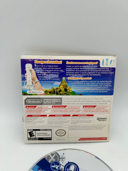 NiNTENDO Wii CONSOLE | MODEL BLANCHE Wii SPORTS RESORT PACK RVL-001 (USA)