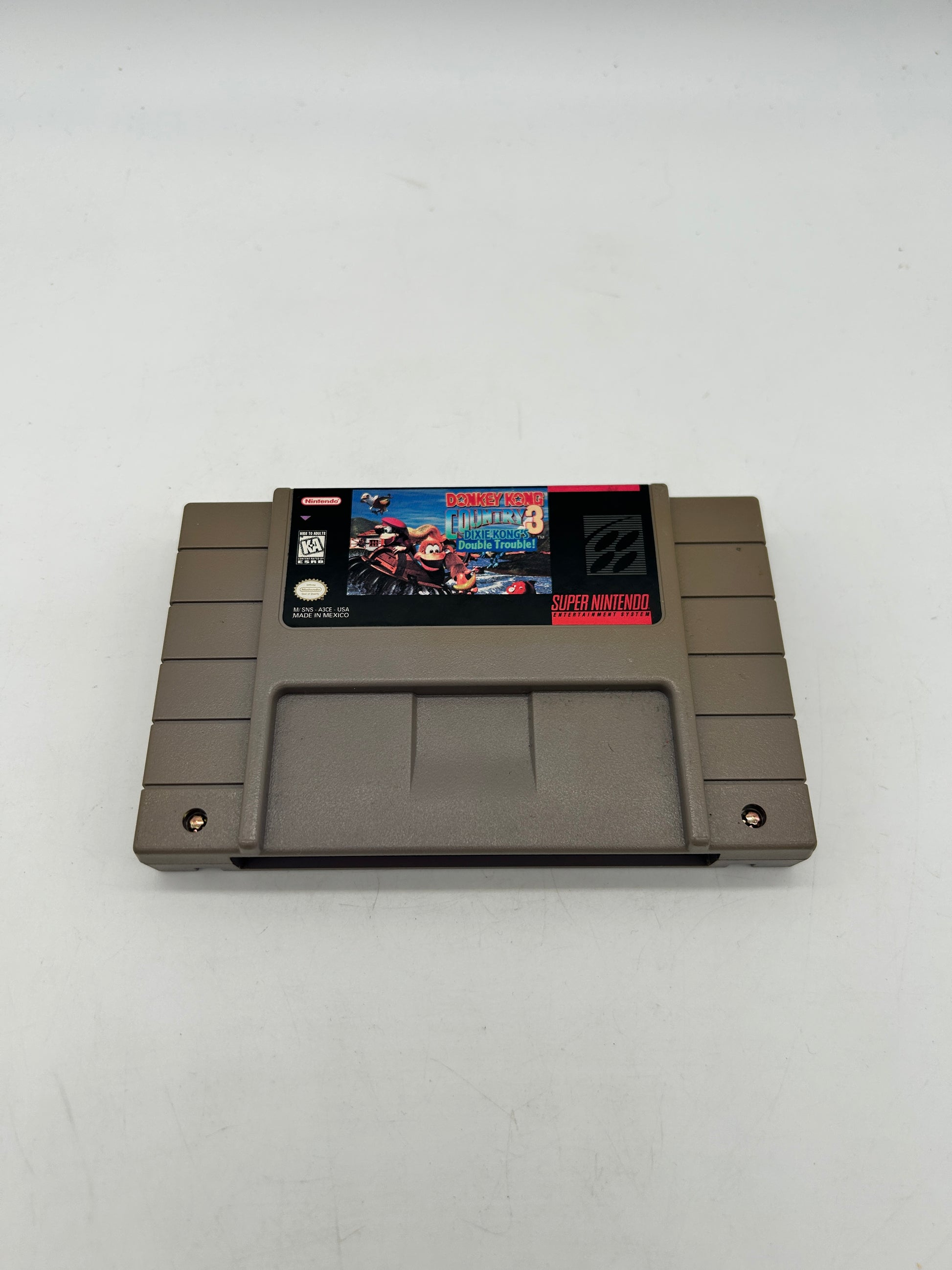 SUPER NiNTENDO [SNES] | DONKEY KONG COUNTRY 3 DiXiE KONGS DOUBLE TROUBLE