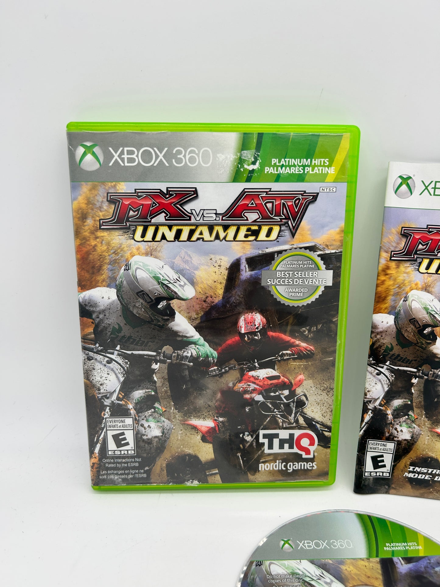 Microsoft XBOX 360 | MX VS ATV UNTAMED | PLATiNUM HiTS