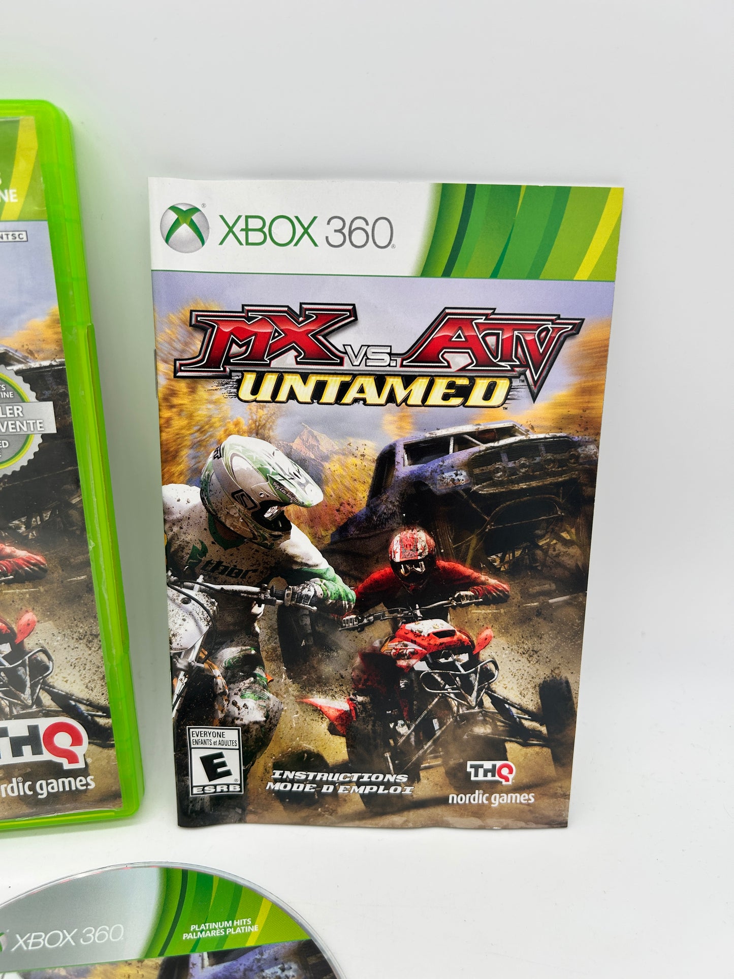 Microsoft XBOX 360 | MX VS ATV UNTAMED | PLATiNUM HiTS