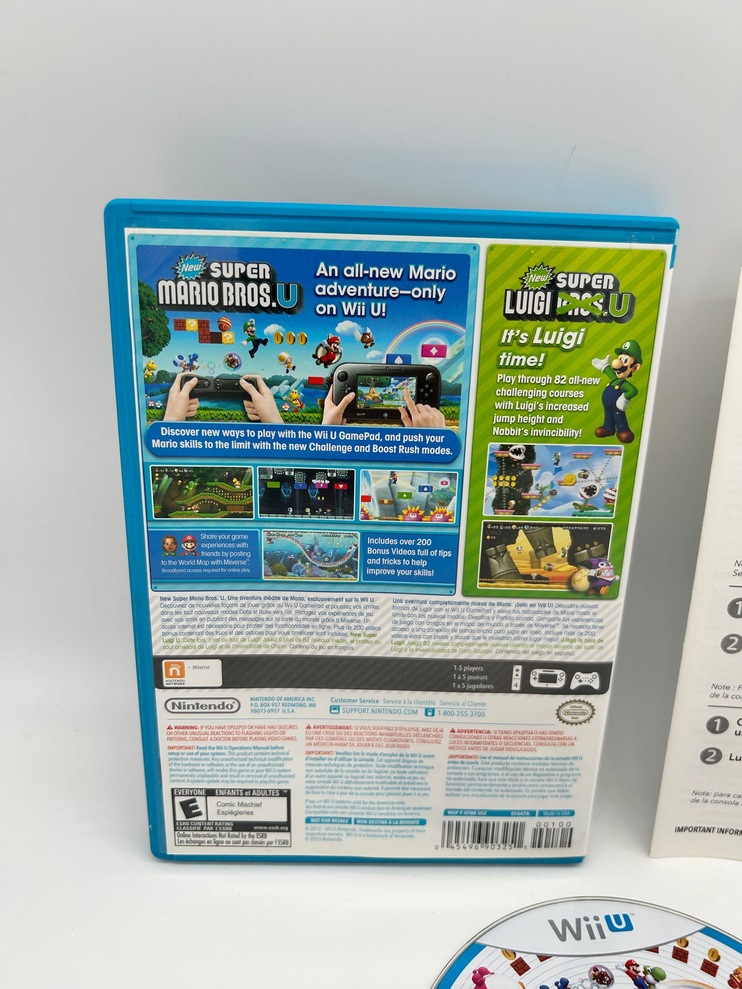 NiNTENDO Wii U CONSOLE | MODEL DELUXE MARiO & LUiGi EDiTiON WUP-101 (02)
