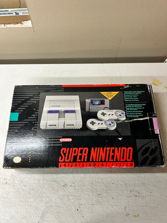 SUPER NiNTENDO [SNES] CONSOLE | MODEL SUPER NES CONTROL DECK MARiO WORLD SET SNS-001