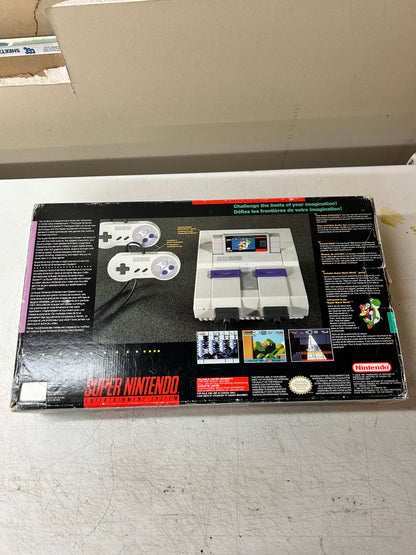 SUPER NiNTENDO [SNES] CONSOLE | MODEL SUPER NES CONTROL DECK MARiO WORLD SET SNS-001