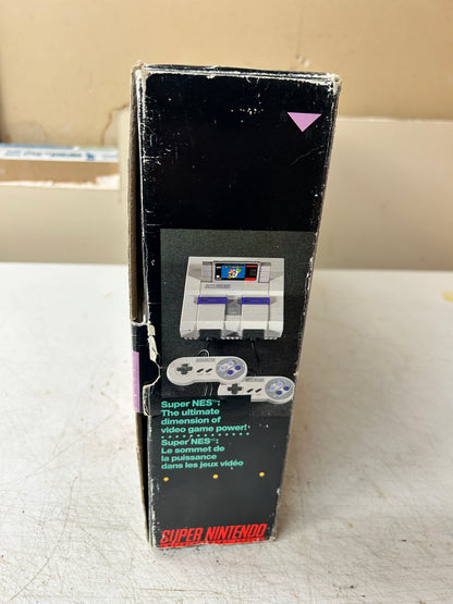 SUPER NiNTENDO [SNES] CONSOLE | MODEL SUPER NES CONTROL DECK MARiO WORLD SET SNS-001