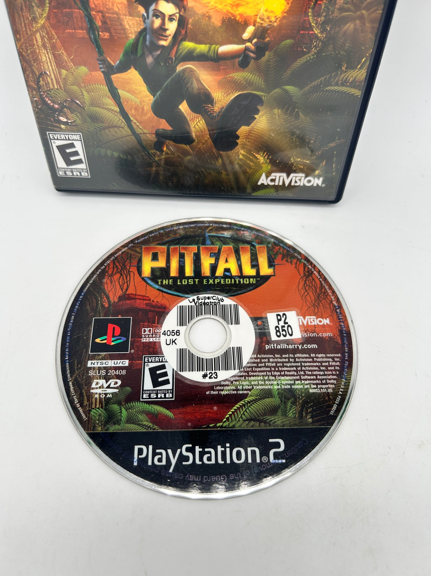 SONY PLAYSTATiON 2 [PS2] | PiTFALL THE LOST EXPEDITiON