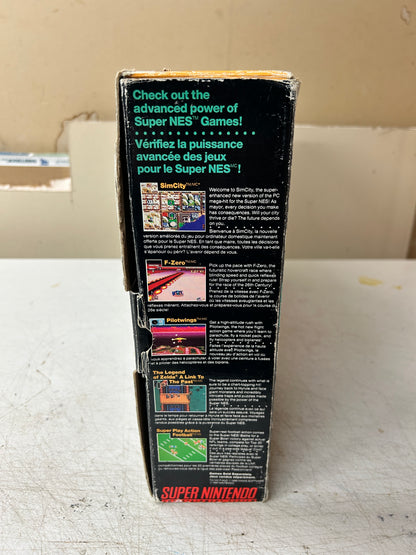 SUPER NiNTENDO [SNES] CONSOLE | MODEL SUPER NES CONTROL DECK MARiO WORLD SET SNS-001