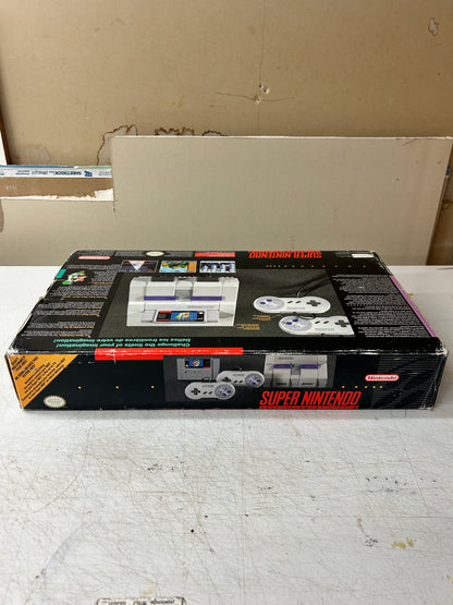 SUPER NiNTENDO [SNES] CONSOLE | MODEL SUPER NES CONTROL DECK MARiO WORLD SET SNS-001
