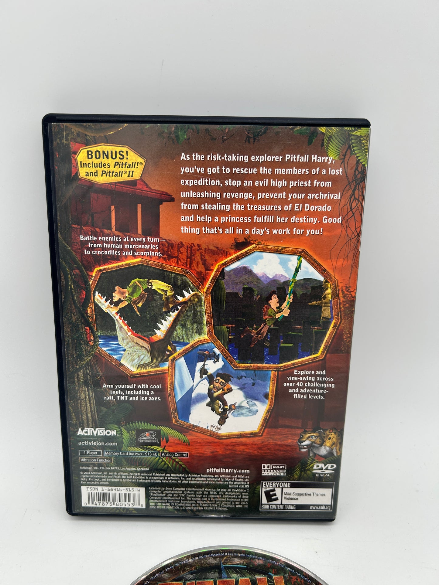 SONY PLAYSTATiON 2 [PS2] | PiTFALL THE LOST EXPEDITiON