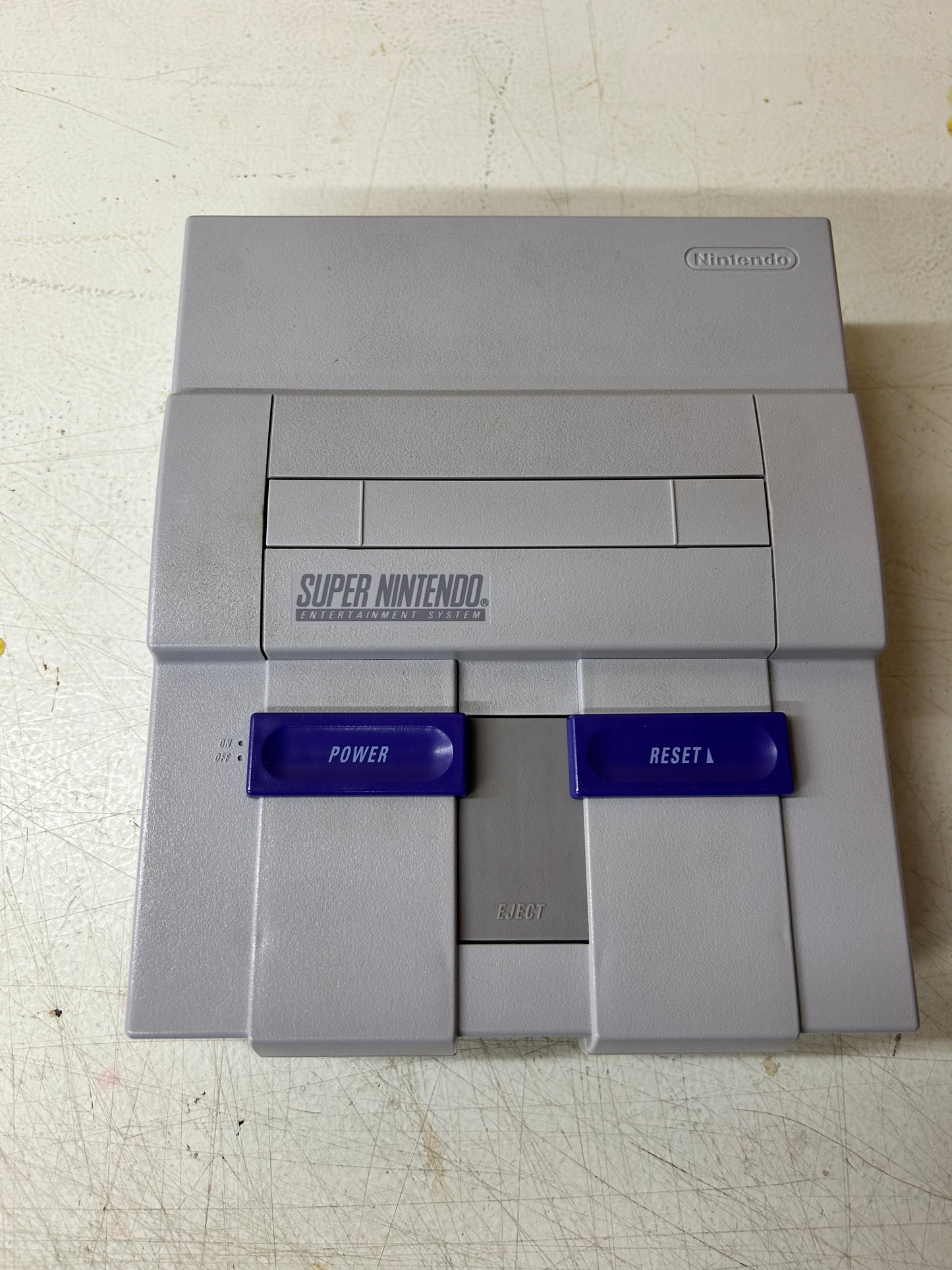 SUPER NiNTENDO [SNES] CONSOLE | MODEL SUPER NES CONTROL DECK MARiO WORLD SET SNS-001