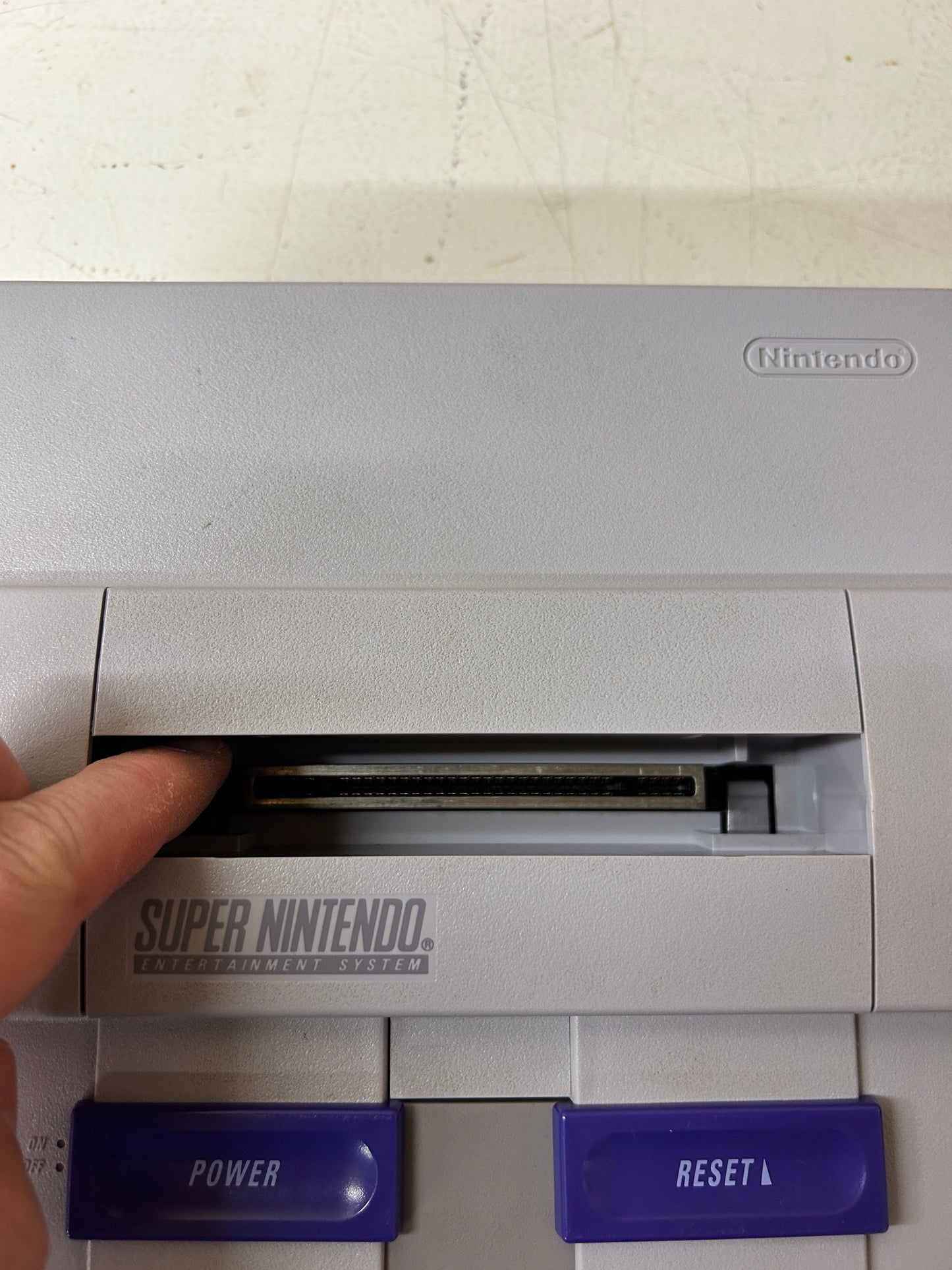 SUPER NiNTENDO [SNES] CONSOLE | MODEL SUPER NES CONTROL DECK MARiO WORLD SET SNS-001