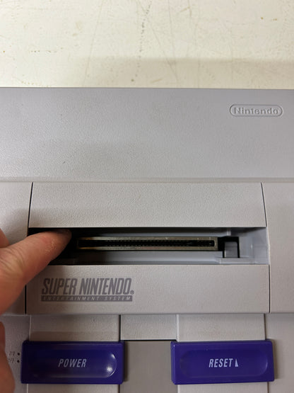 SUPER NiNTENDO [SNES] CONSOLE | MODEL SUPER NES CONTROL DECK MARiO WORLD SET SNS-001