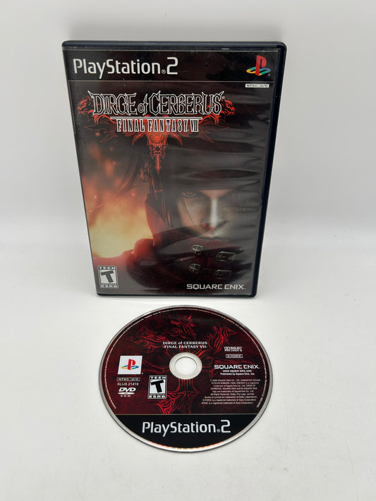 PiXEL-RETRO.COM : SONY PLAYSTATION 2 (PS2) COMPLET CIB BOX MANUAL GAME NTSC DIRGE OF CERBERUS FINAL FANTASY VII