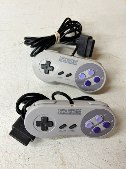 SUPER NiNTENDO [SNES] CONSOLE | MODEL SUPER NES CONTROL DECK MARiO WORLD SET SNS-001